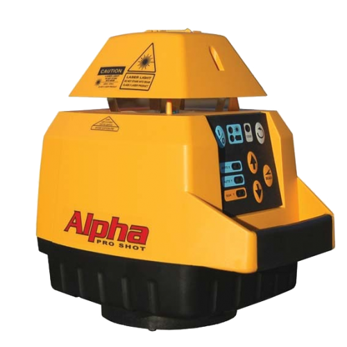 PRO SHOT ALPHA LASER LEVEL - WITH STORM RECIEVER