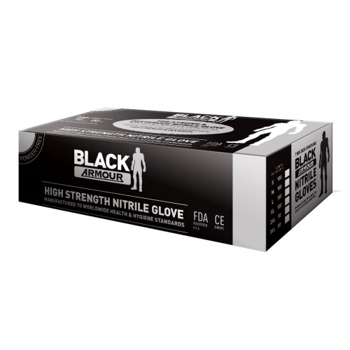 BLACK ARMOUR GLOVE DISP 100PK - SIZE XL